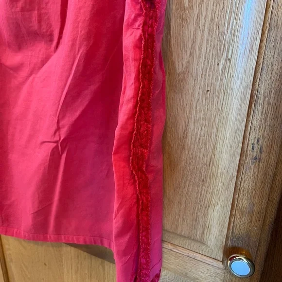 Ann Taylor Vibrant Pink Floral Pencil Skirt cut floral lace, vintage, excellent - Picture 9 of 15